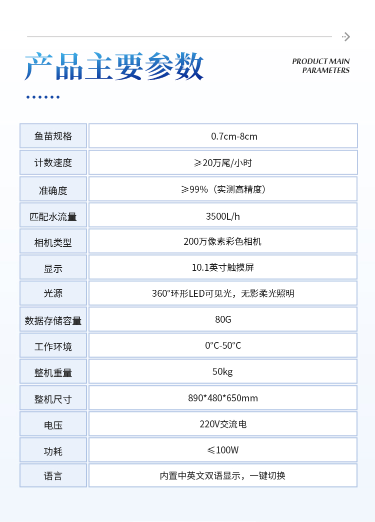 鱼苗计数器